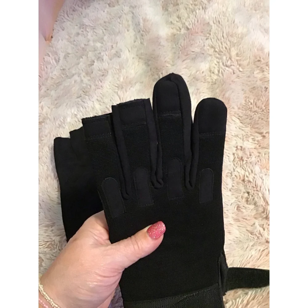 Women's VALEO Black & White XL Fitness Gloves